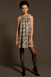 Jenny Kanye Grecian Print Dress