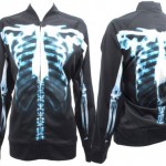 Jeremy Scott Adidas Skeleton track top