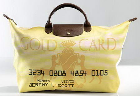 Jeremy Scott Pliage Goldcard Longchamp