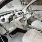Jeremy Scott s car Smart ForJeremy white interior