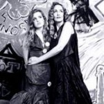 Jerry Hall and Georgia May Vivienne Westwood Opus