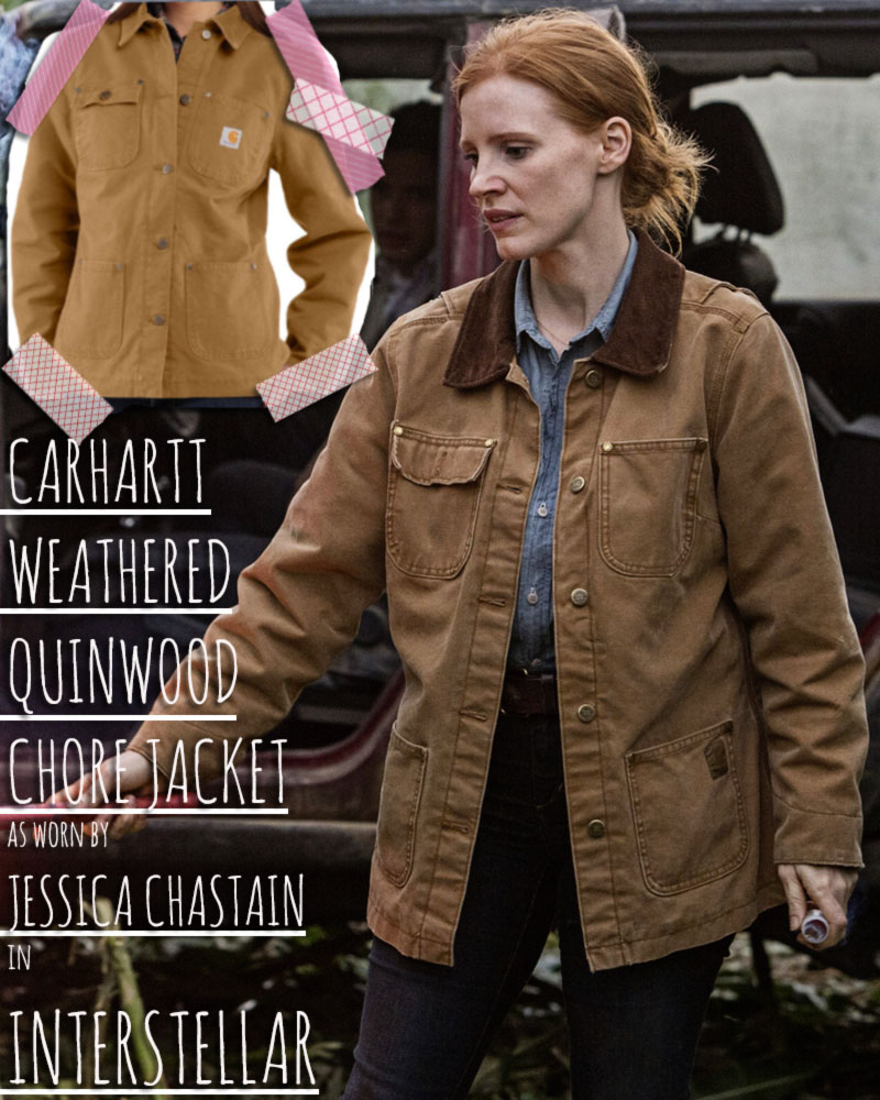 Jessica Chastain Interstellar Carhartt Jacket