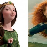 Jessica Chastain looks like Queen Elinor from Brave