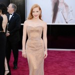 Jessica Chastain Oscars 2013 Armani Prive dress