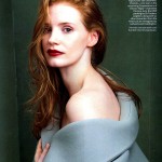 Jessica Chastain Vogue US August 2014 redheads story
