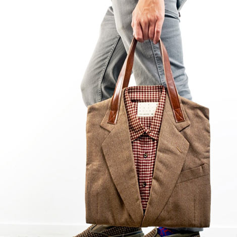 Joe Recycled Suit tote