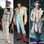 Johan Galliano flamboyant style costumes fashion show