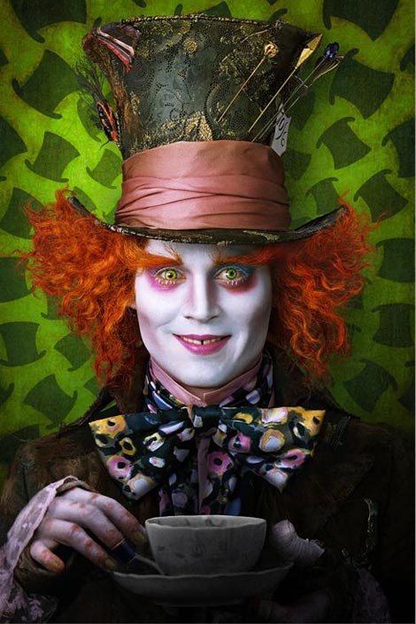 Johnny Depp Mad Hatter Burton Wonderland