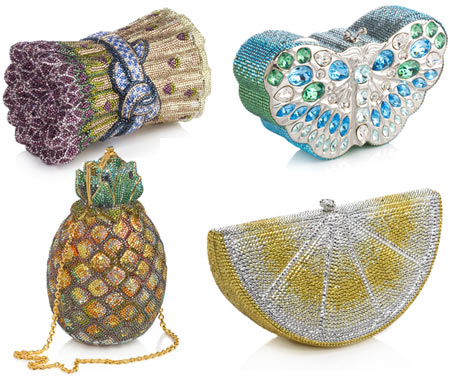 Judith Leiber Fruit Shaped Evening Handbags