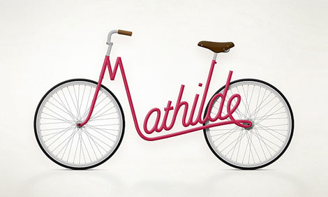 Jury Zaech Typography bike