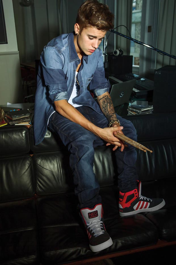 Justin Bieber ad campaign Adidas Neo