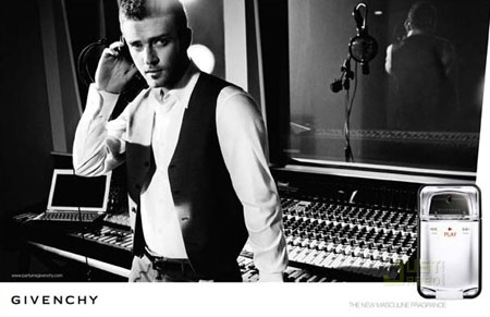 Justin Timberlake Givenchy Advertising Campaign