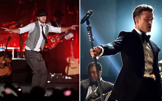 Justin Timberlake style in his dapper suit years