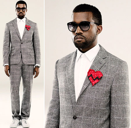Kanye West Goes Stylish For 808’s & Heartbreak