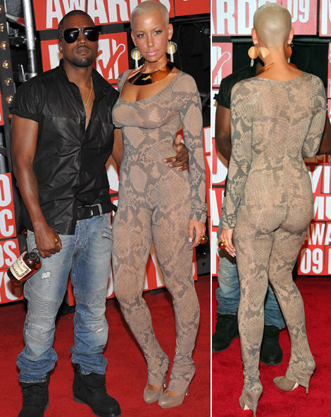 Kanye West Amber Rose MTV VMA 2009