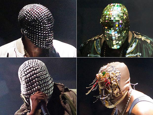Kanye West face mask Maison Martin Margiela new tour