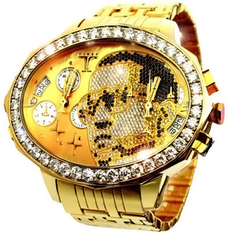 Kanye West’s $180,000 Tiret Gold Watch