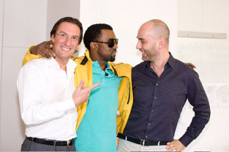 Kanye West Louis Vuitton designers