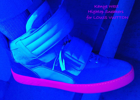 Kanye West Louis Vuitton sneakers collection high top