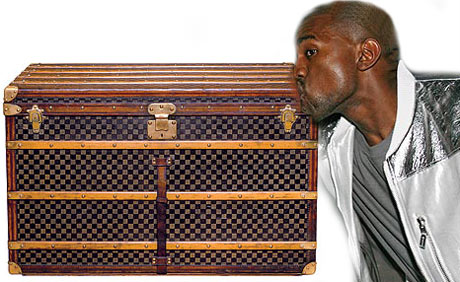 Kanye West And The Louis Vuitton Trunks