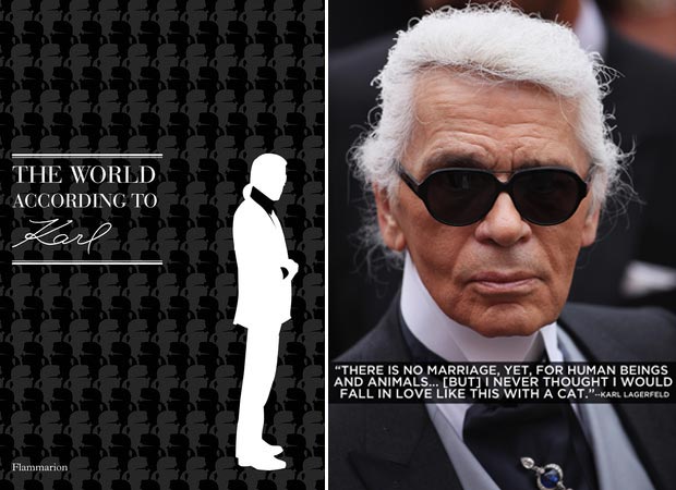 Karl Lagerfeld book The World According to Karl