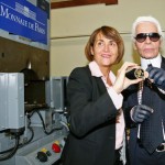 Karl Lagerfeld Coco Chanel 125 anniversary golden coin launch