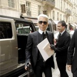 Karl Lagerfeld In Paris