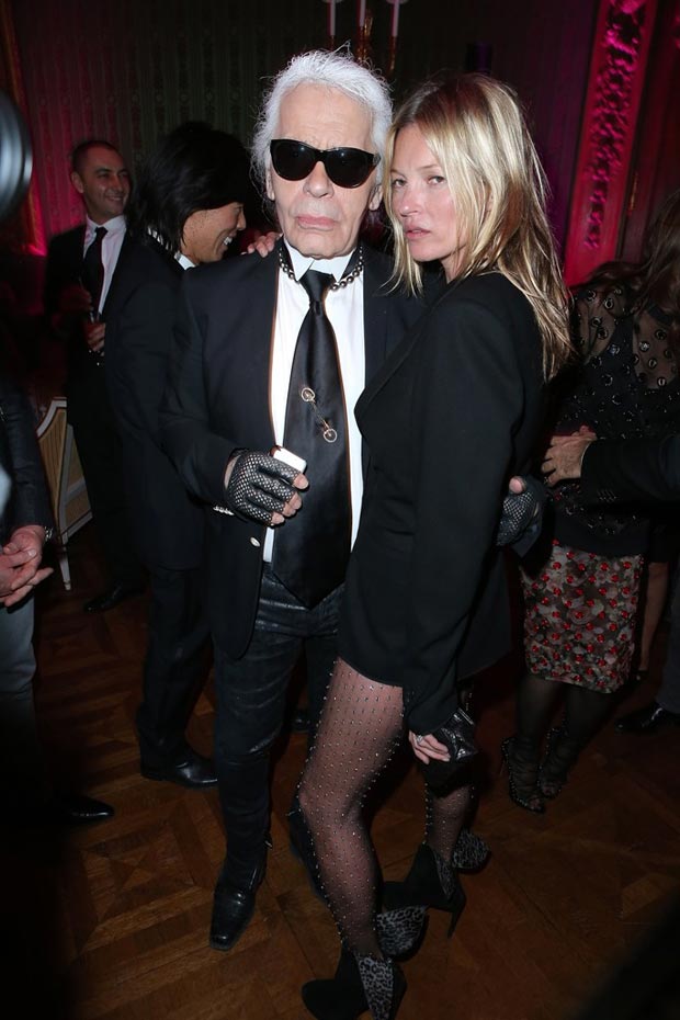 Karl Lagerfeld Kate Moss CR Book launch