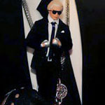 Karl Lagerfeld Is A Ken Doll!