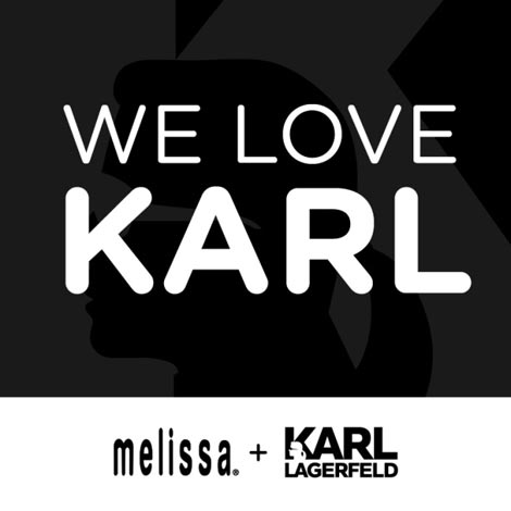 Karl Lagerfeld Melissa Plastic Shoes