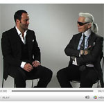 Karl Lagerfeld Vs Tom Ford Fashion Talk