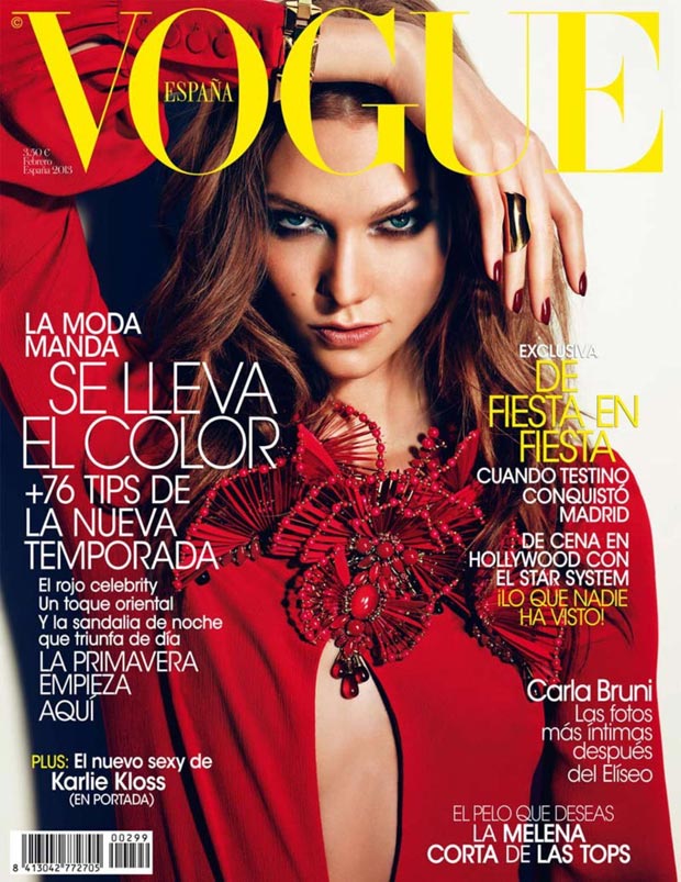 Karlie Kloss Vogue Spain February 2013 cover