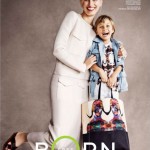 Karolina Kurkova son Tobin Born Free Africa campaign