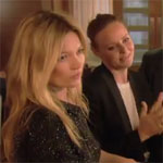 Kate Moss Films Ab Fab With Stella McCartney, David Gandy For Sport Relief 2012