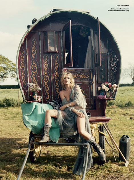 Kate Moss and the Gypsies V Magazine 61