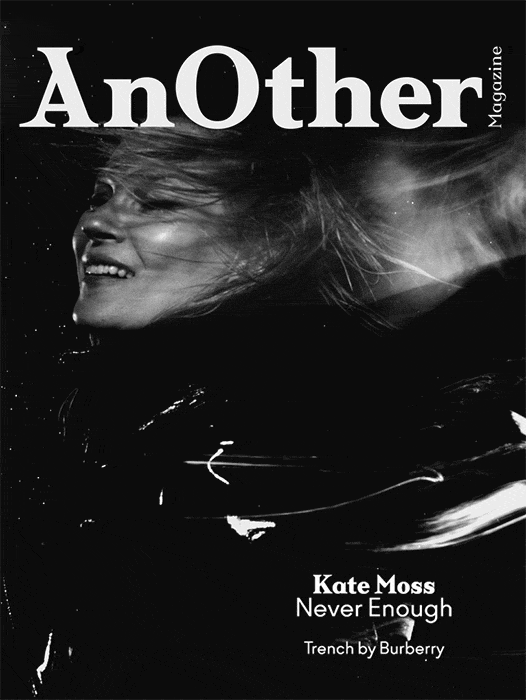 Kate Moss Another digital cover Burberry