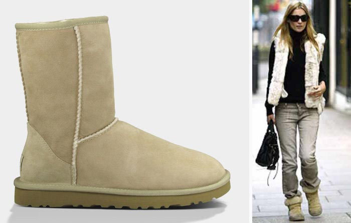 Kate Moss boots suede sand UGGs