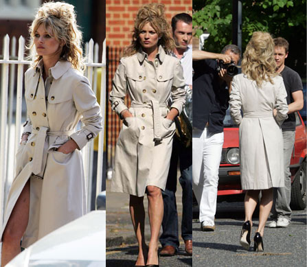 Kate Moss Burberry Trench For Vogue