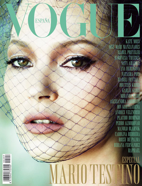 Kate Moss’ Vogue Spain December 2012: Flawless Testino!