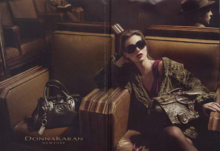 Kate Moss Donna Karan Fall Winter 2008-2009 Advertising Campaign