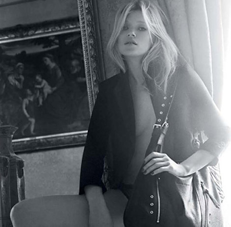 Kate Moss for Longchamp bags collection 2010