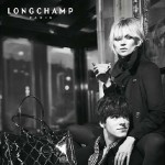 Kate Moss Gaspard Ulliel For Longchamp Fall Winter 08 09 Advertising Campaign