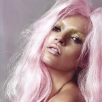 Kate Moss hair pink