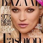 Kate Moss Harpers Bazaar March 2010 cover
