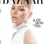 Kate Moss Harper s Bazaar McQueen Tribute May 2011 cover
