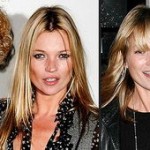 Kate Moss Straight Hair Bangs