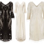 Kate Moss Topshop collection 2014 embroidered dresses