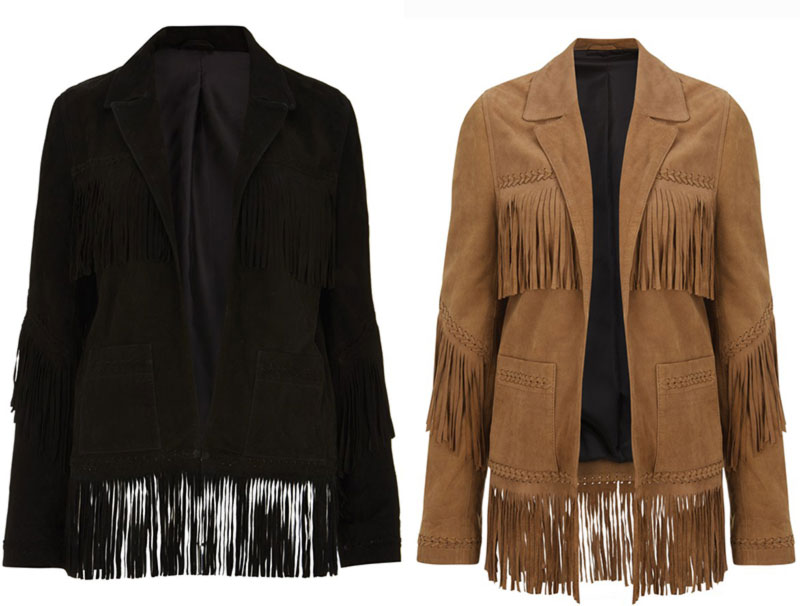 Kate Moss Topshop collection 2014 leather jackets