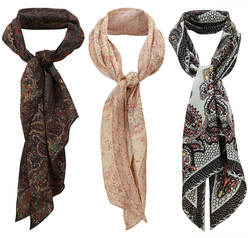 Kate Moss Topshop collection 2014 scarves