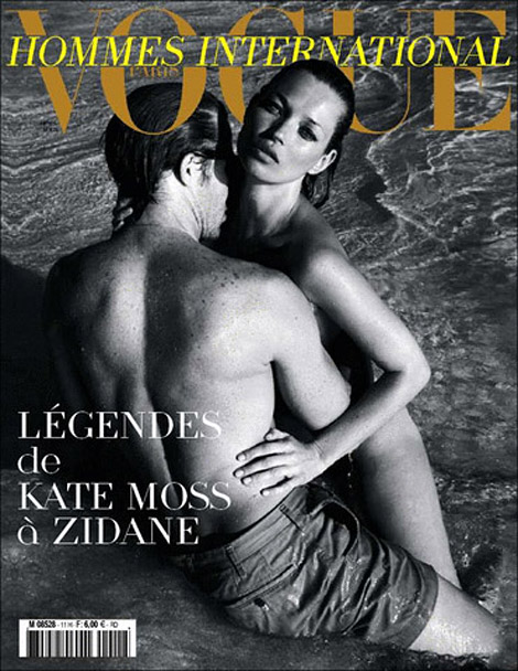 Kate Moss Vogue Hommes International Spring 2010 cover